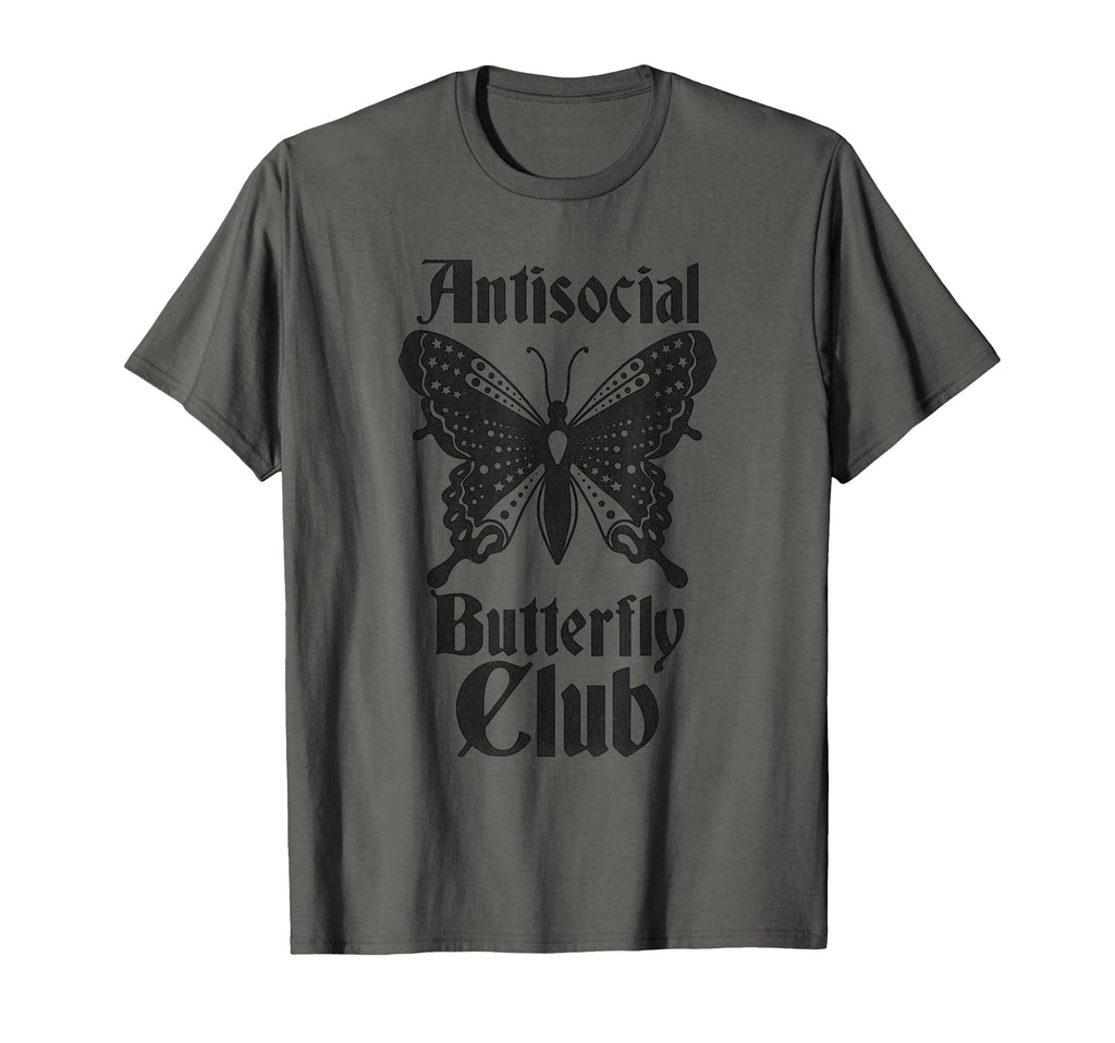 Funny Introvert Meme Antisocial Butterfly T-Shirt - Novelty Apparel Unisex - T-Shirt, Sweatshirt, Hoodie