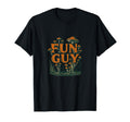 Fun Guy Mushroom Typography Woodland T-Shirt - Graphic Print Unisex - T-Shirt, Sweatshirt, Hoodie