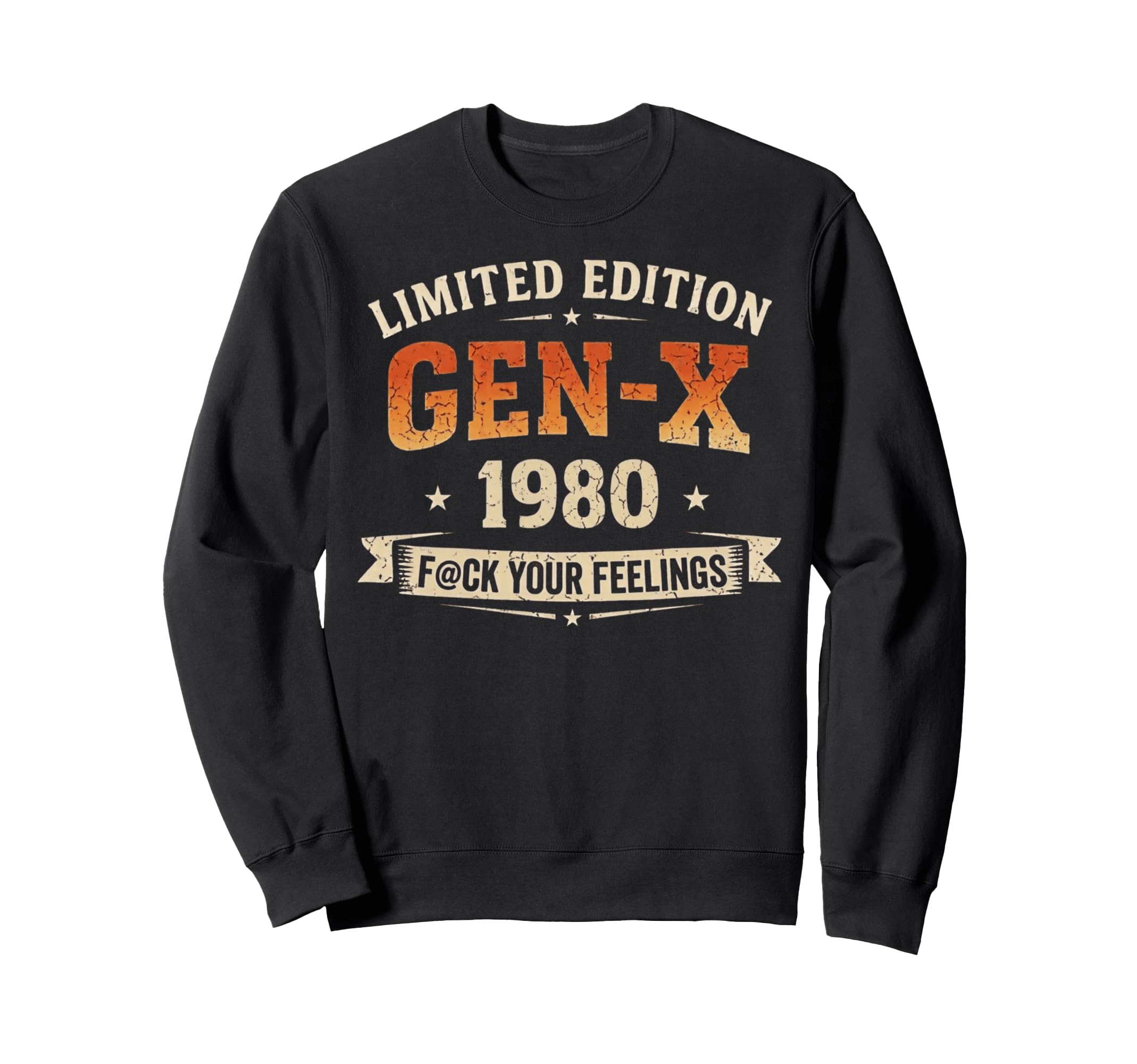 Gen X 1980 Mom Dad Birthday Sweatshirt - Minimalist Print Unisex - T-Shirt, Sweatshirt, Hoodie