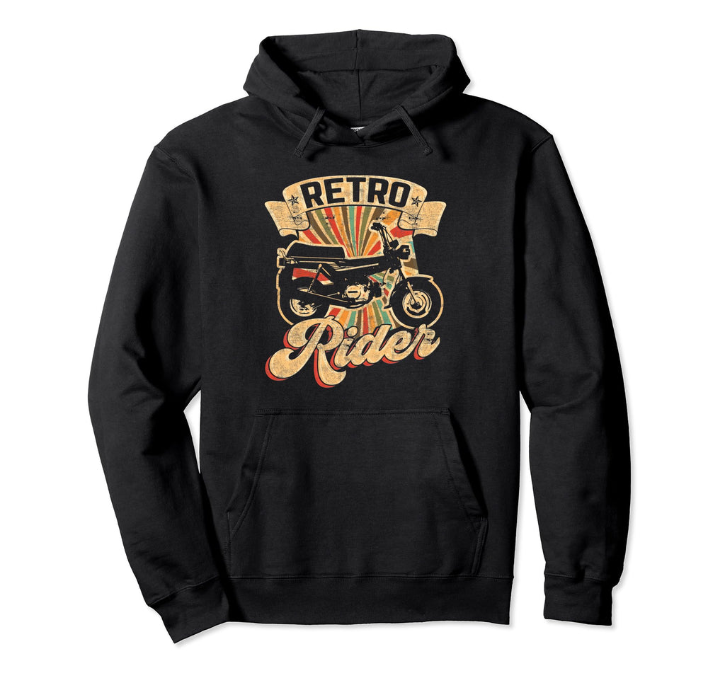 Bop 50 Moped Motorcycle Japan Hoodie - Custom Art Print for Adults - T-Shirt, Sweatshirt, Hoodie
