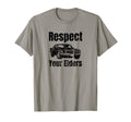 Funny Car Respect Your Elders Muscle Car T-Shirt - Trendy Graphic Unisex - T-Shirt, Sweatshirt, Hoodie