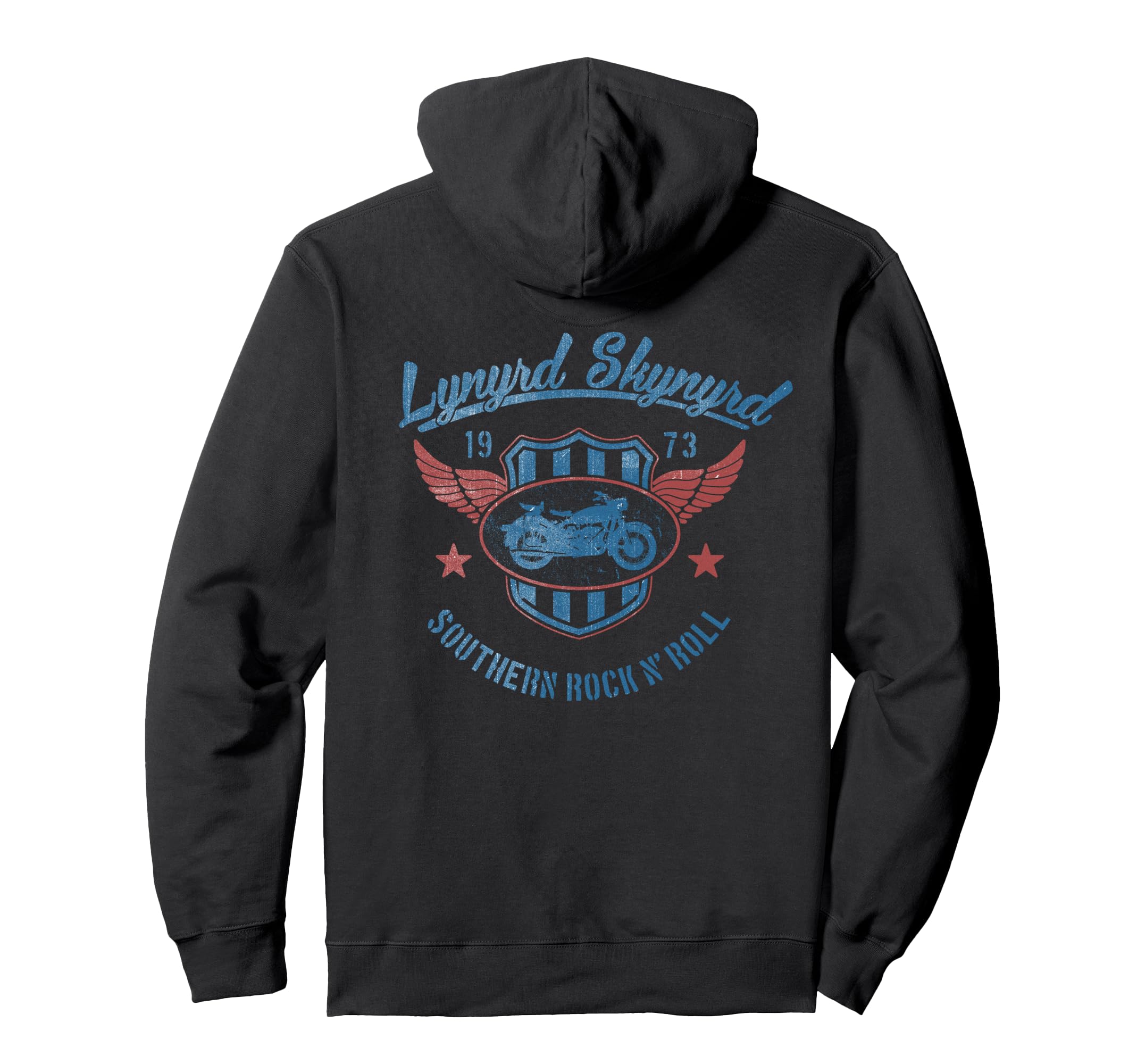 Lynyrd Skynyrd Motorcycle Crest 1970S Hoodie - Trendy Graphic for Adults - T-Shirt, Sweatshirt, Hoodie