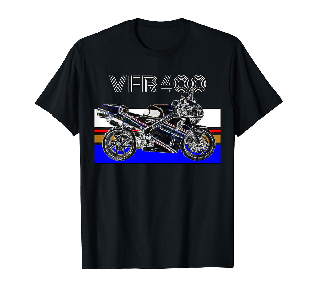 Vfr 400 Motorcycle Street Bike T-Shirt - Trendy Graphic Unisex - T-Shirt, Sweatshirt, Hoodie
