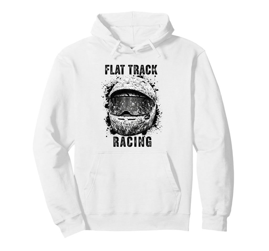Flat Track Motorcycle Racing American Hoodie - Streetwear Style Men Women - T-Shirt, Sweatshirt, Hoodie