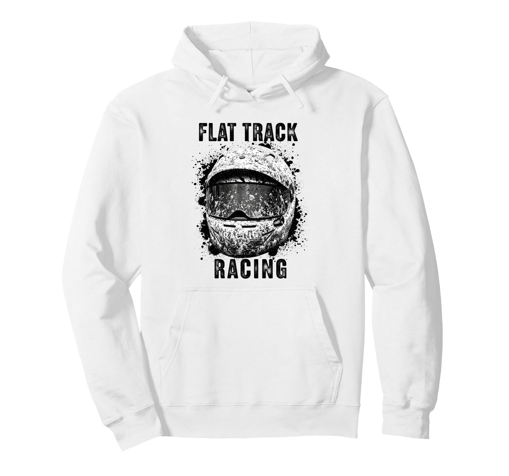 Flat Track Motorcycle Racing American Hoodie - Streetwear Style Men Women - T-Shirt, Sweatshirt, Hoodie
