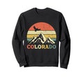 Colorado Lover Distressed Sweatshirt - Custom Art Print Men Women - T-Shirt, Sweatshirt, Hoodie