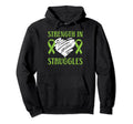 Strength Struggles Mental Health Hoodie - Custom Art Print Unisex - T-Shirt, Sweatshirt, Hoodie