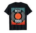 Best 1993 Vinyl Record 29 Birthday T-Shirt - Streetwear Style Unisex - T-Shirt, Sweatshirt, Hoodie