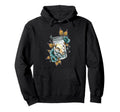Animal Skull Crystal Jar Neo Traditional Hoodie - Graphic Print Unisex - T-Shirt, Sweatshirt, Hoodie