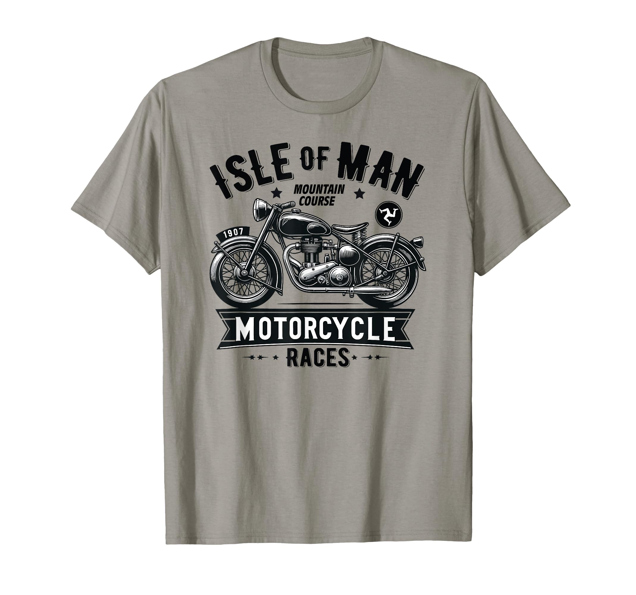 Isle Tt Races Motorcycle T-Shirt - Unique Graphic for Adults - T-Shirt, Sweatshirt, Hoodie