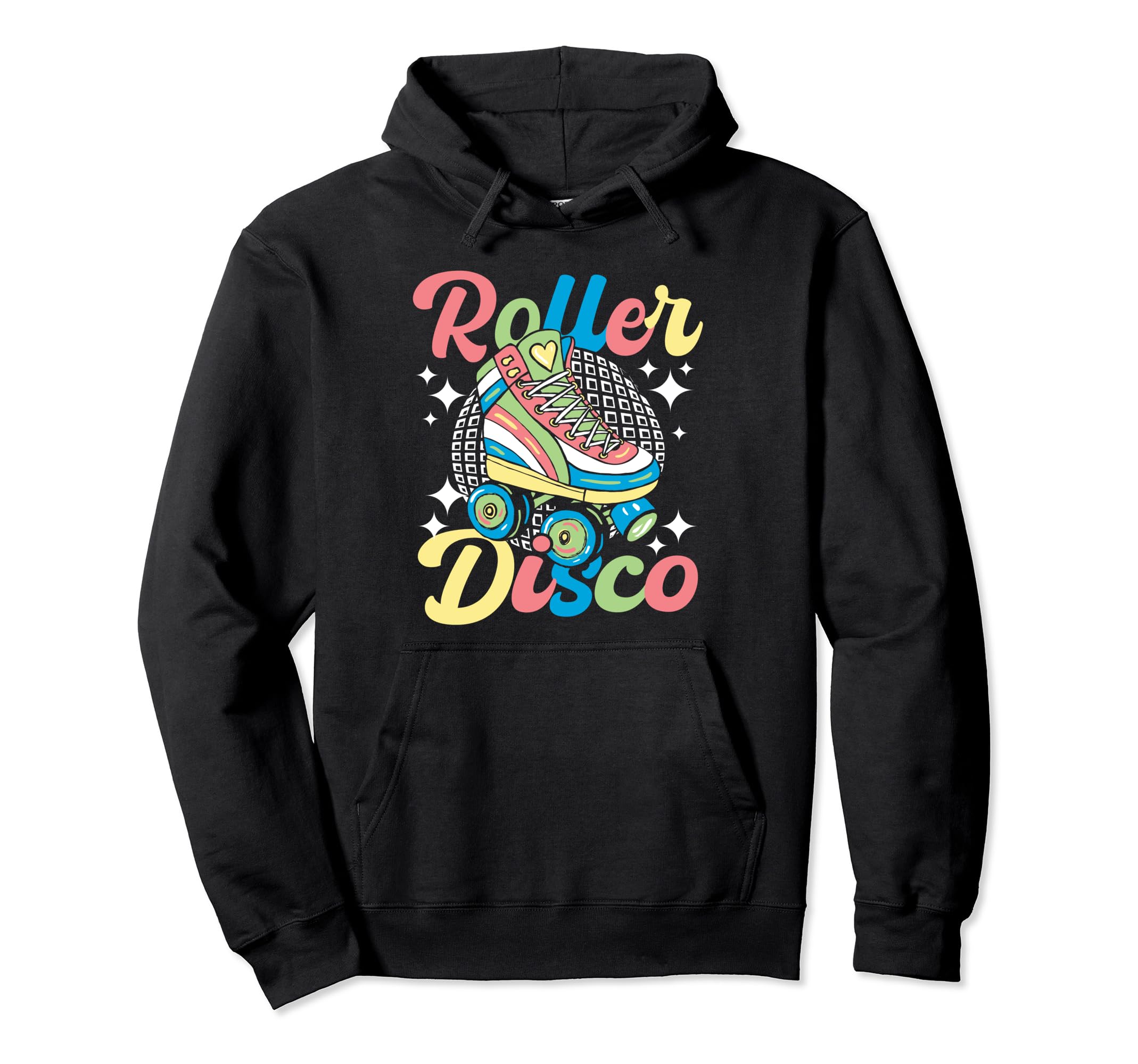 Roller Disco Speed Roller Skating 70S Hoodie - Aesthetic Graphic Unisex - T-Shirt, Sweatshirt, Hoodie