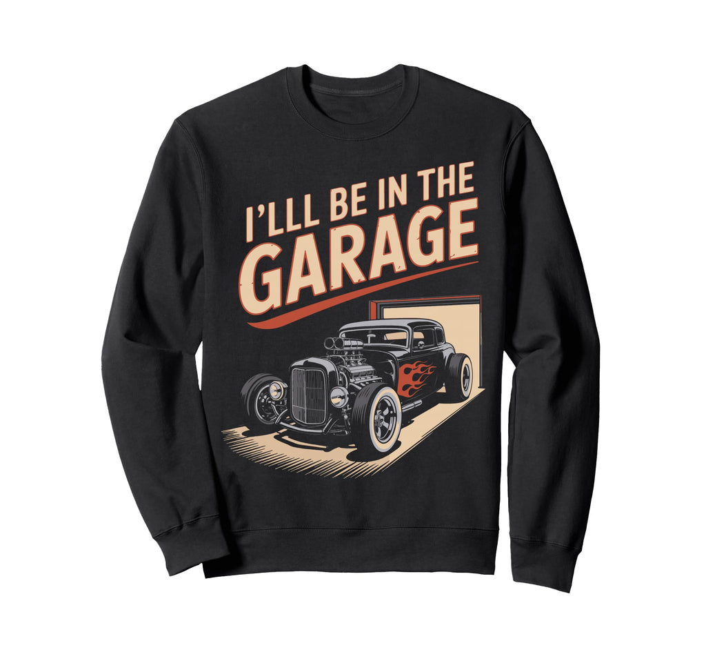 Cars Automobile Car Show Mechanics Sweatshirt - Unique Graphic Men Women - T-Shirt, Sweatshirt, Hoodie