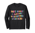 Dont Worry I Already Overthought T-Shirt - Aesthetic Graphic for Adults - T-Shirt, Sweatshirt, Hoodie
