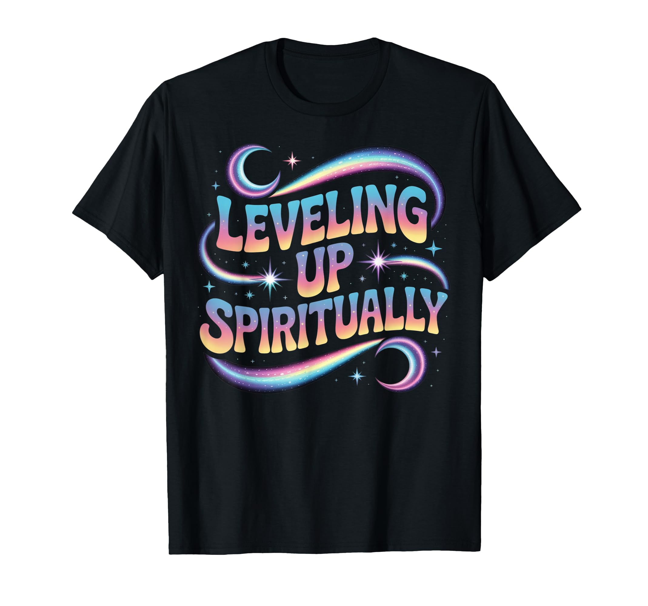 Leveling Up Spiritually Mindfulness T-Shirt - Unique Graphic for Adults - T-Shirt, Sweatshirt, Hoodie