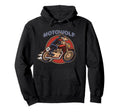Motowolf Motorcycle Racing Hoodie - Unique Graphic Men Women - T-Shirt, Sweatshirt, Hoodie