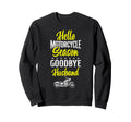 Motorcycle Biker Husband Wife Hello Sweatshirt - Unique Graphic Unisex - T-Shirt, Sweatshirt, Hoodie