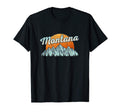 Montana Souvenir Hiking Mountains T-Shirt - Casual Everyday Wear Men Women - T-Shirt, Sweatshirt, Hoodie
