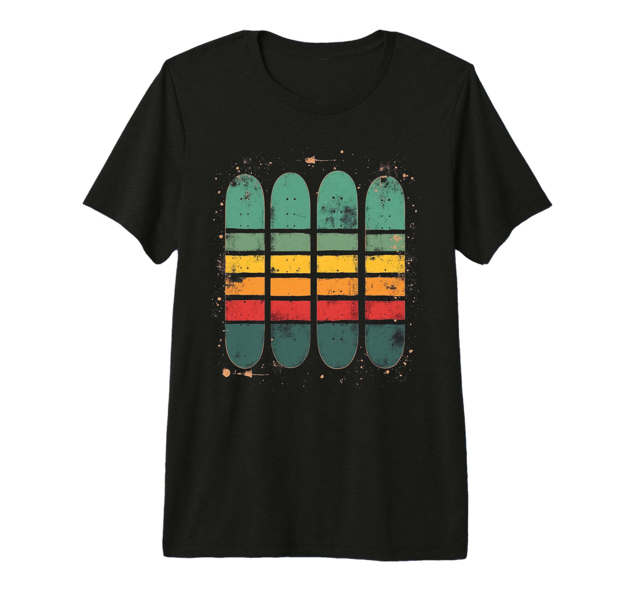 Abstract Tri Blend T-Shirt - Custom Art Print Unisex - T-Shirt, Sweatshirt, Hoodie
