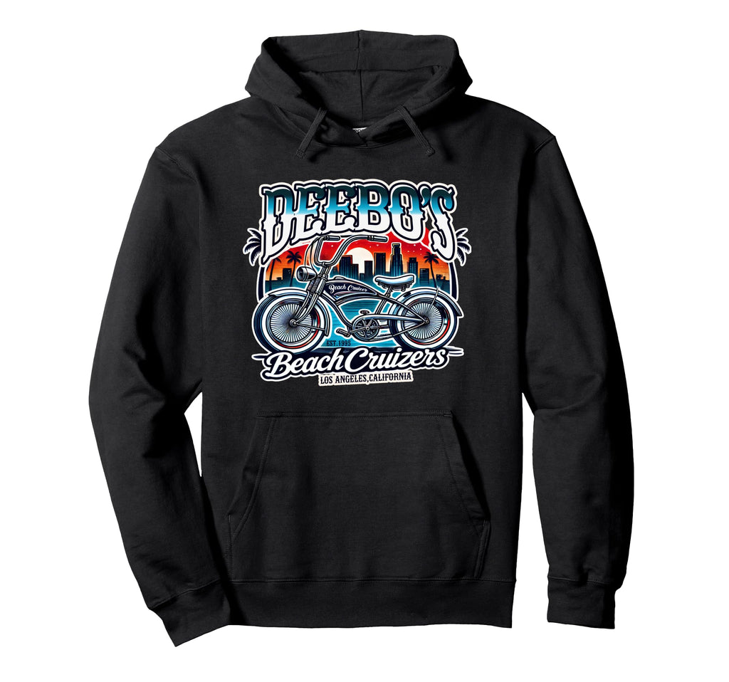 Deebos Beach Cruisers Bike Shop 0S Pop Hoodie - Novelty Apparel Unisex - T-Shirt, Sweatshirt, Hoodie