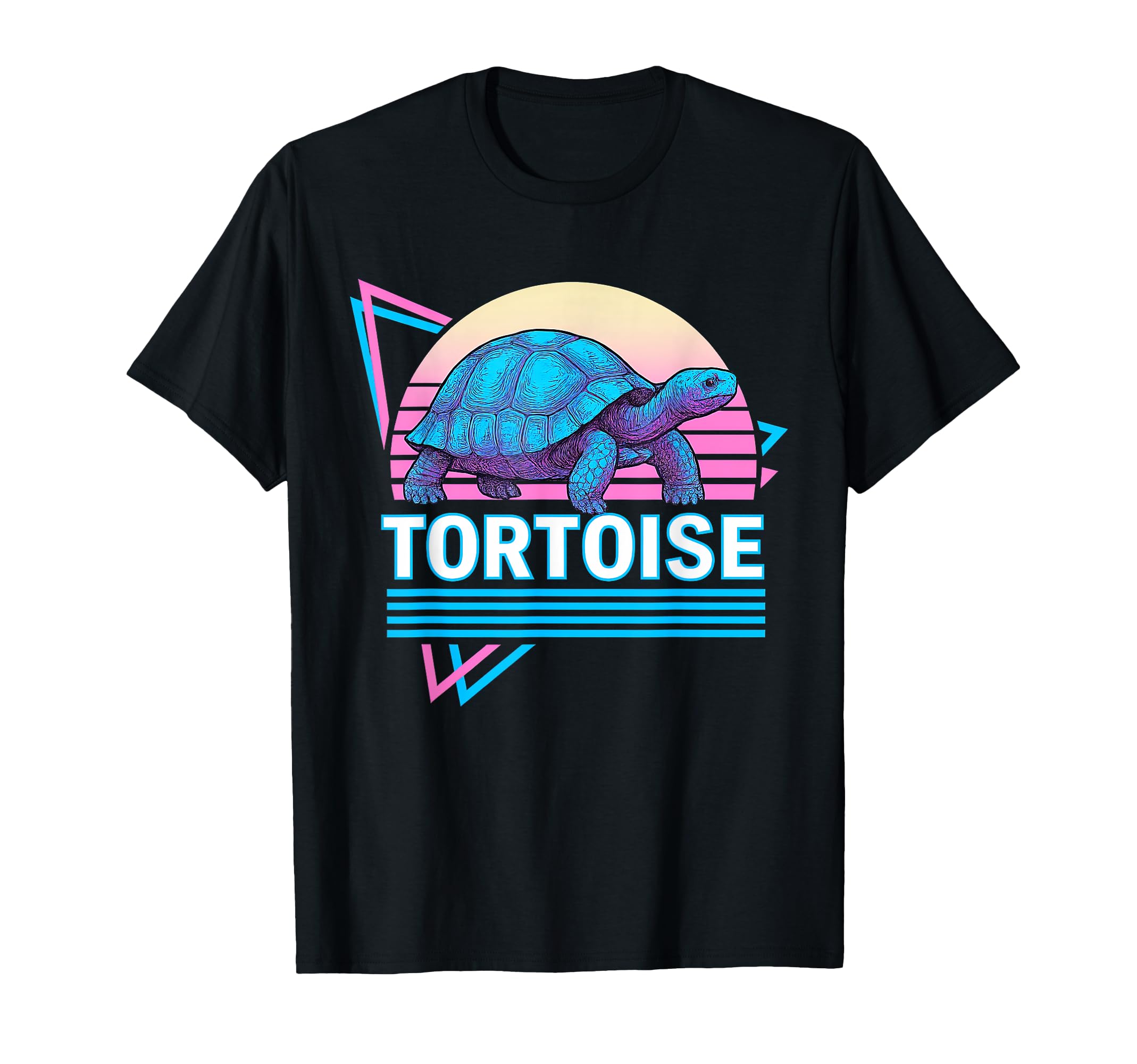 Tortoise Synthwave Aesthetic Animal Lover T-Shirt - Graphic Print Men Women - T-Shirt, Sweatshirt, Hoodie