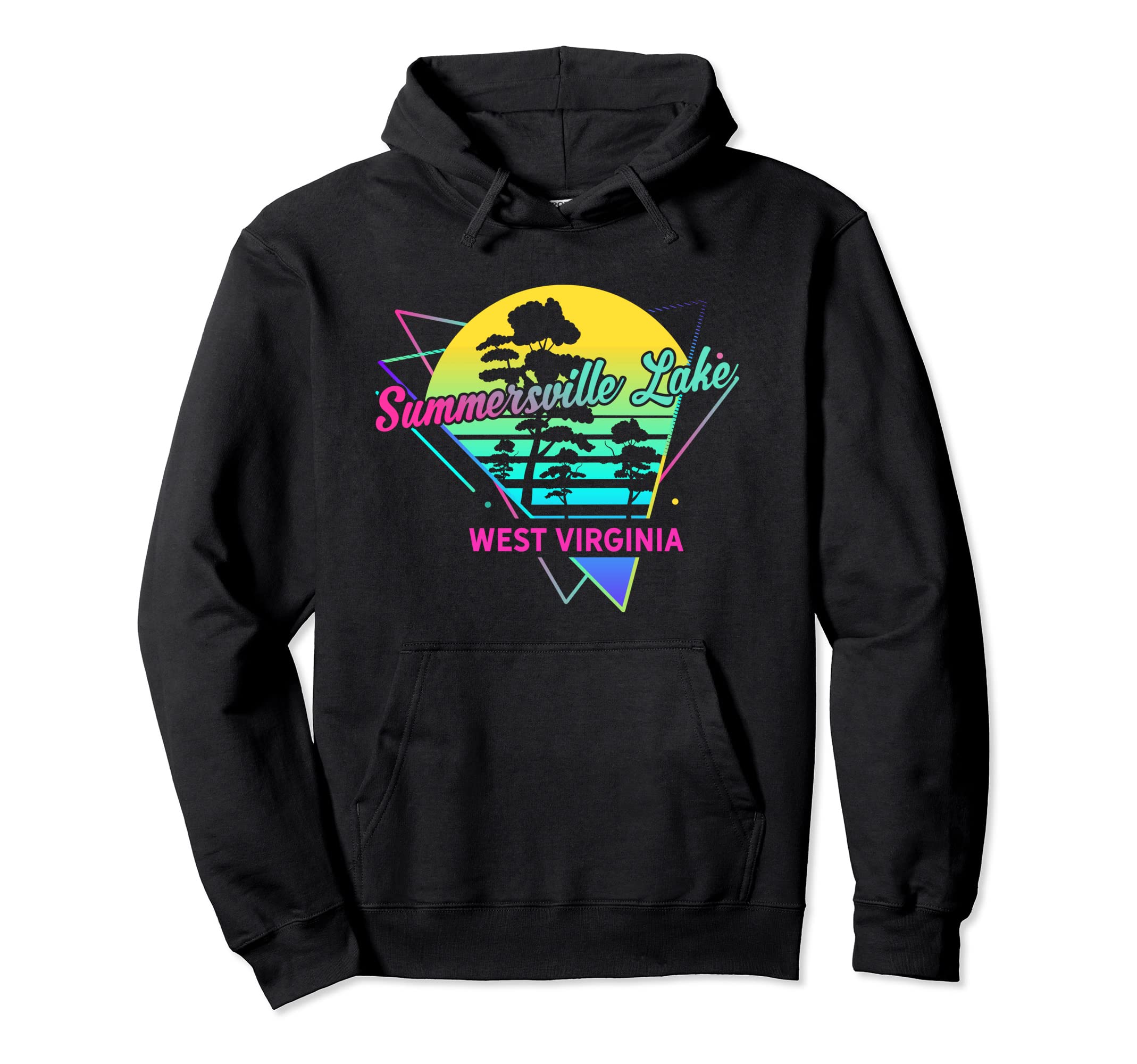 West Virginia Usa Nostalgic Summersville Hoodie - Minimalist Print Unisex - T-Shirt, Sweatshirt, Hoodie