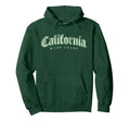 Green California West Coast Hoodie - Fun Novelty Design for Adults - T-Shirt, Sweatshirt, Hoodie