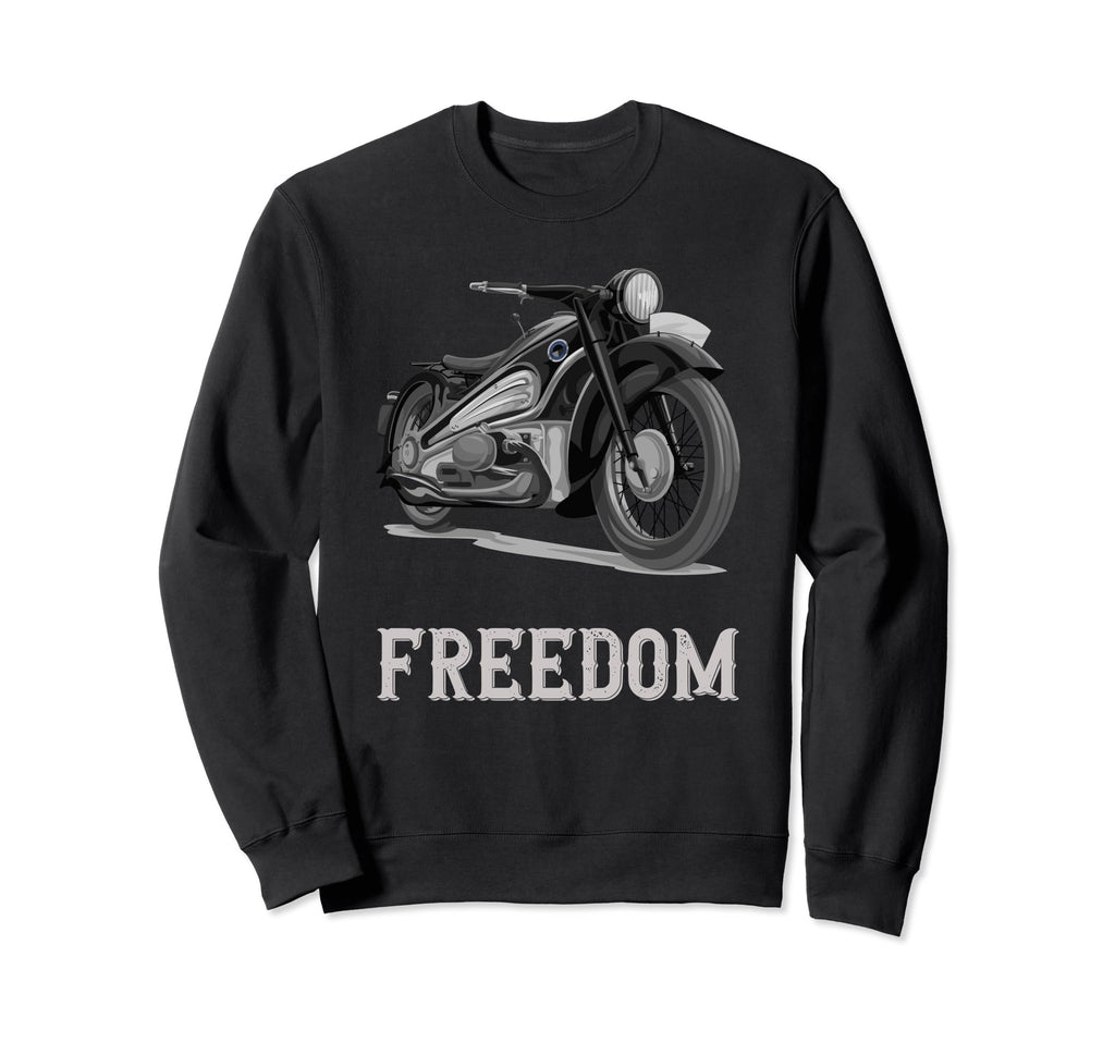 Motorcycle Motorbike Biker Sweatshirt - Casual Everyday Wear for Adults - T-Shirt, Sweatshirt, Hoodie