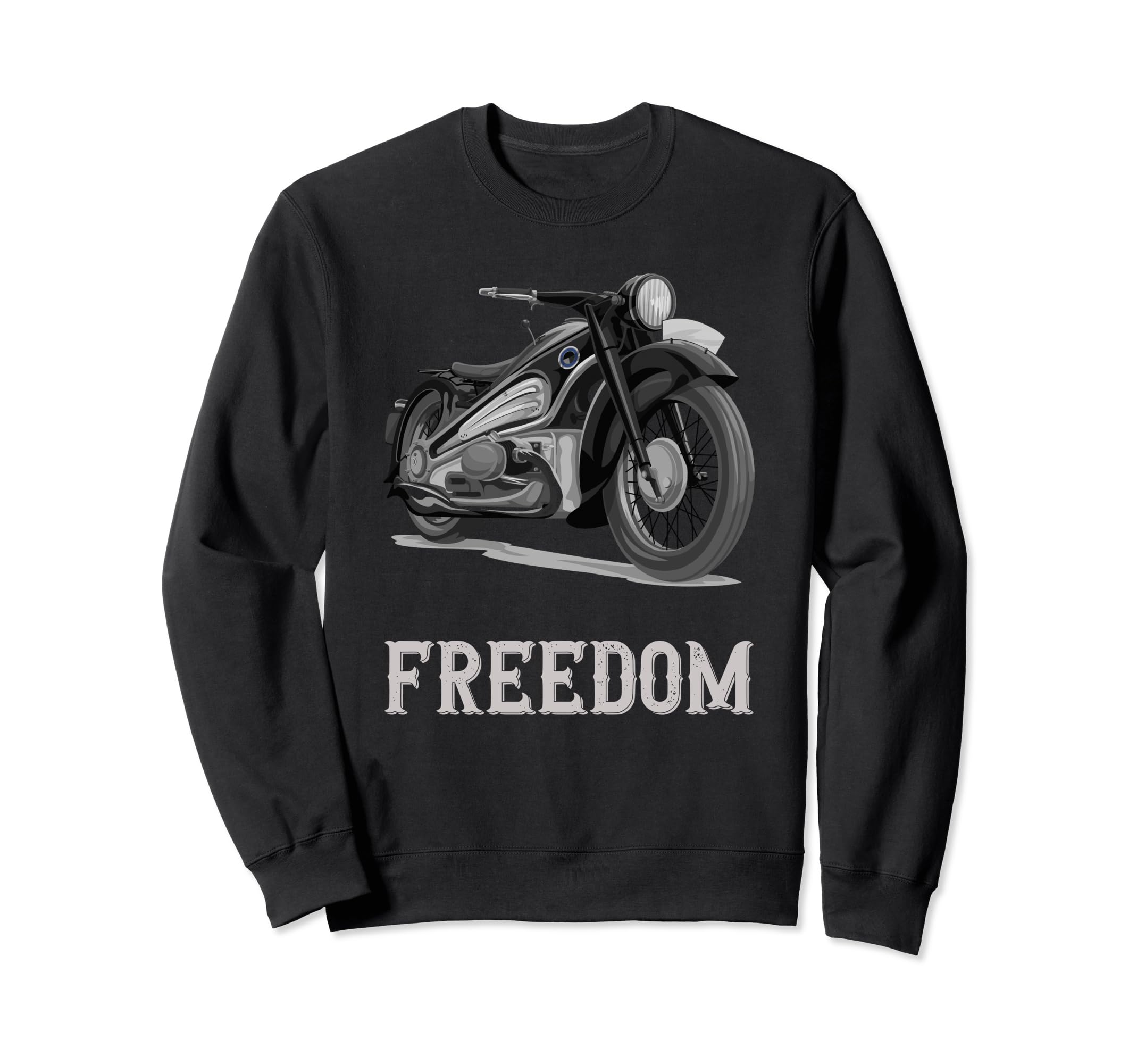 Motorcycle Motorbike Biker Sweatshirt - Casual Everyday Wear for Adults - T-Shirt, Sweatshirt, Hoodie