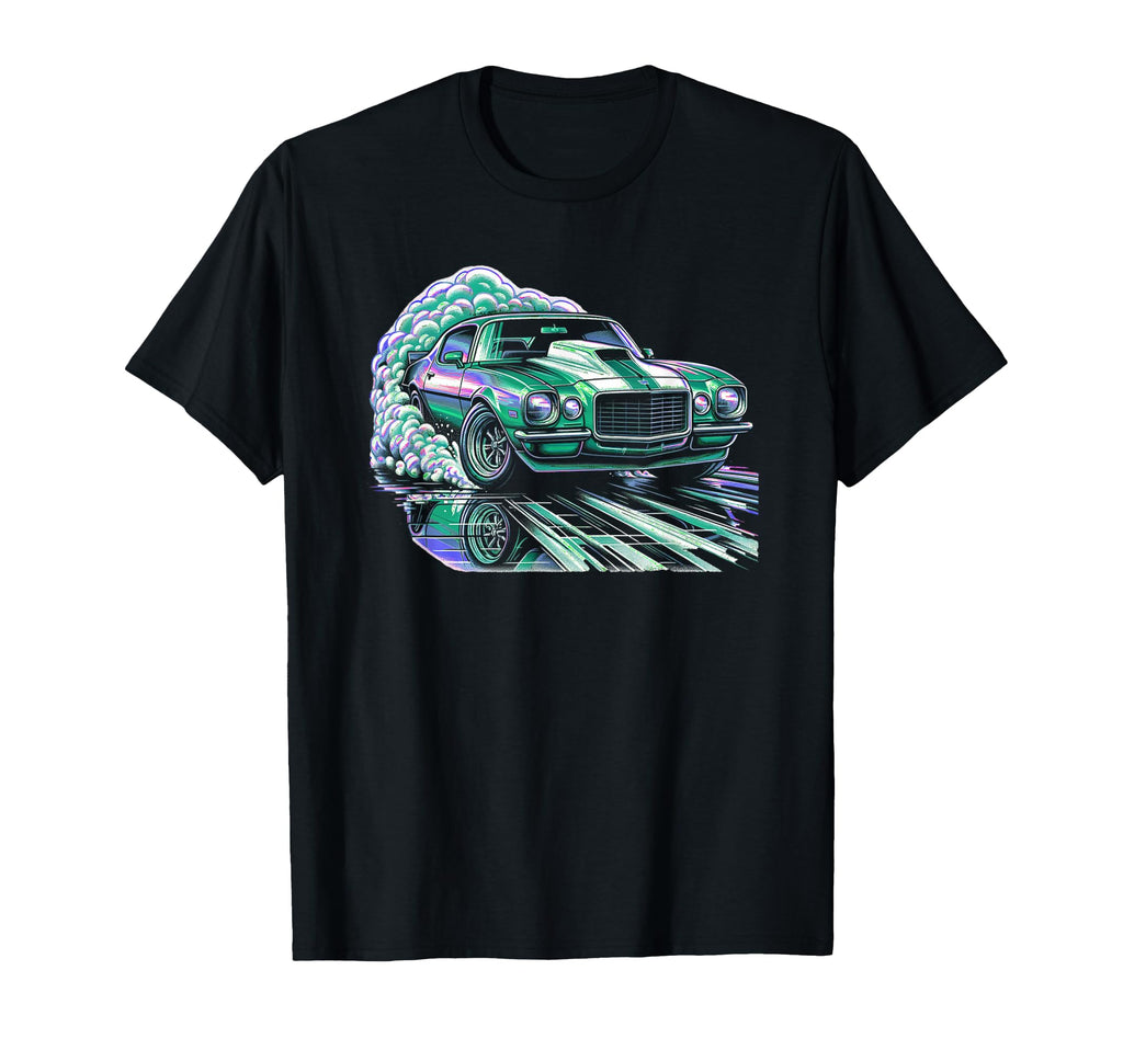 Muscle Car 60S 70S Car Lover T-Shirt - Unique Graphic for Adults - T-Shirt, Sweatshirt, Hoodie
