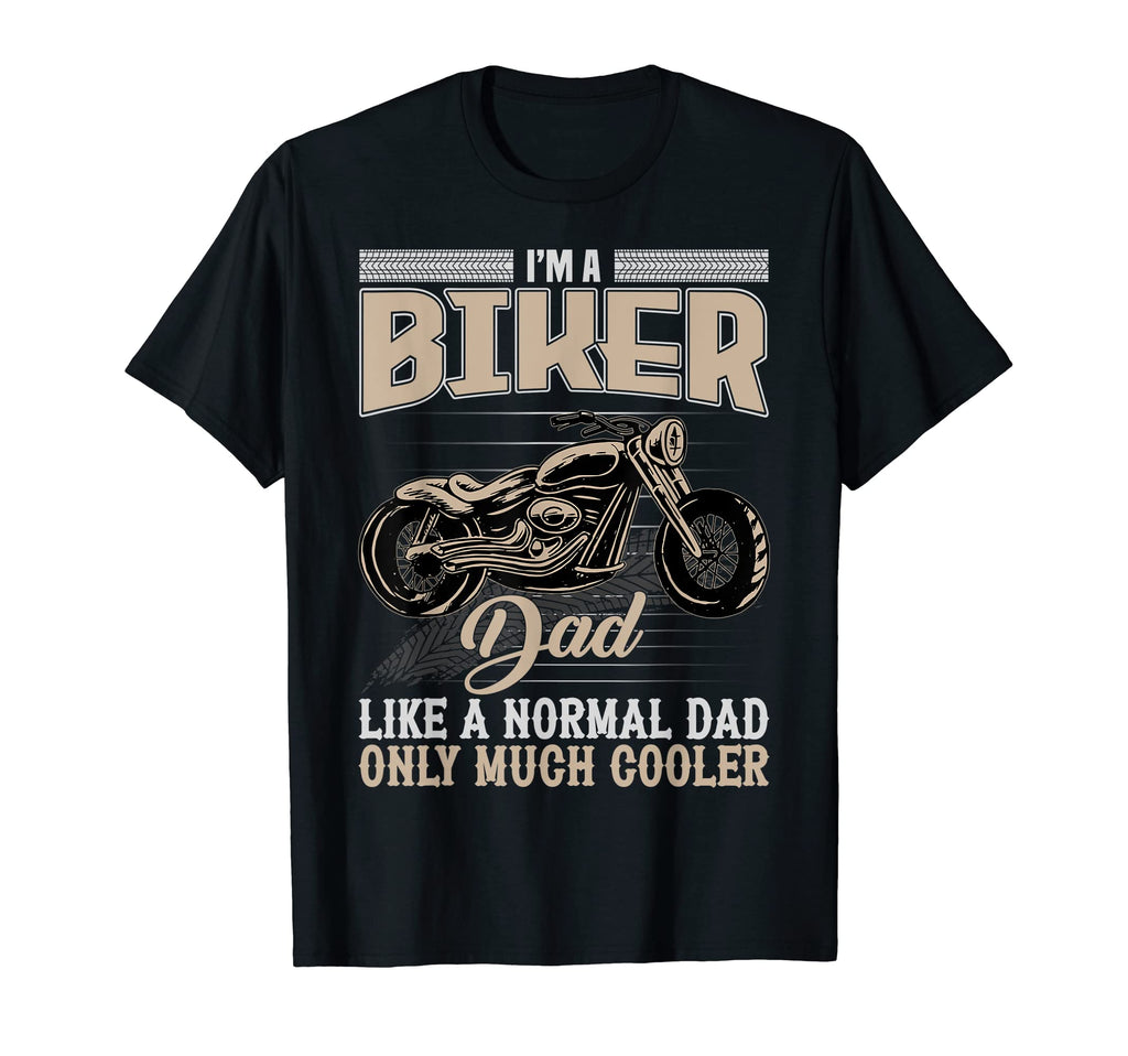 Mens Biker Dad Funny Biker T-Shirt - Aesthetic Graphic for Adults - T-Shirt, Sweatshirt, Hoodie