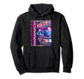 Hamamatsu City 80S Synthwave Streetfood Hoodie - Fun Novelty Design Unisex - T-Shirt, Sweatshirt, Hoodie