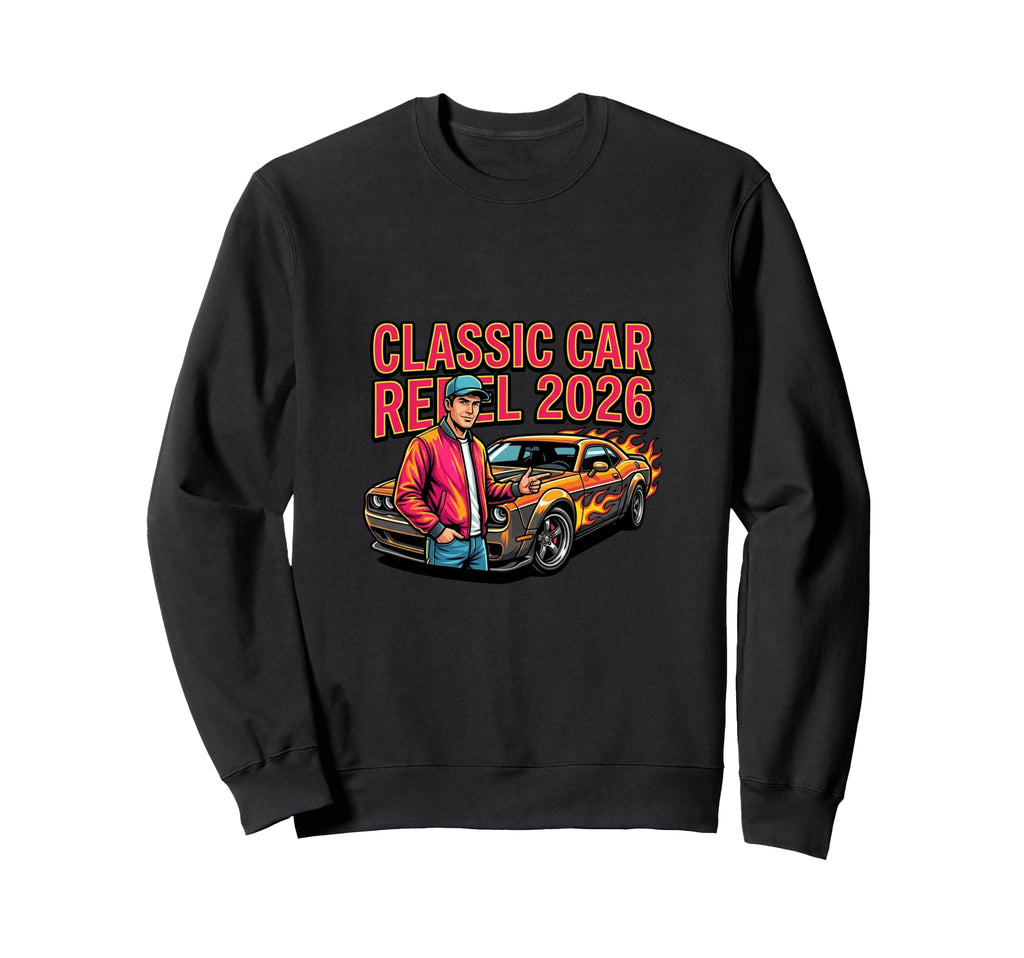 Car Performance Artwork Sweatshirt - Novelty Apparel for Adults - T-Shirt, Sweatshirt, Hoodie