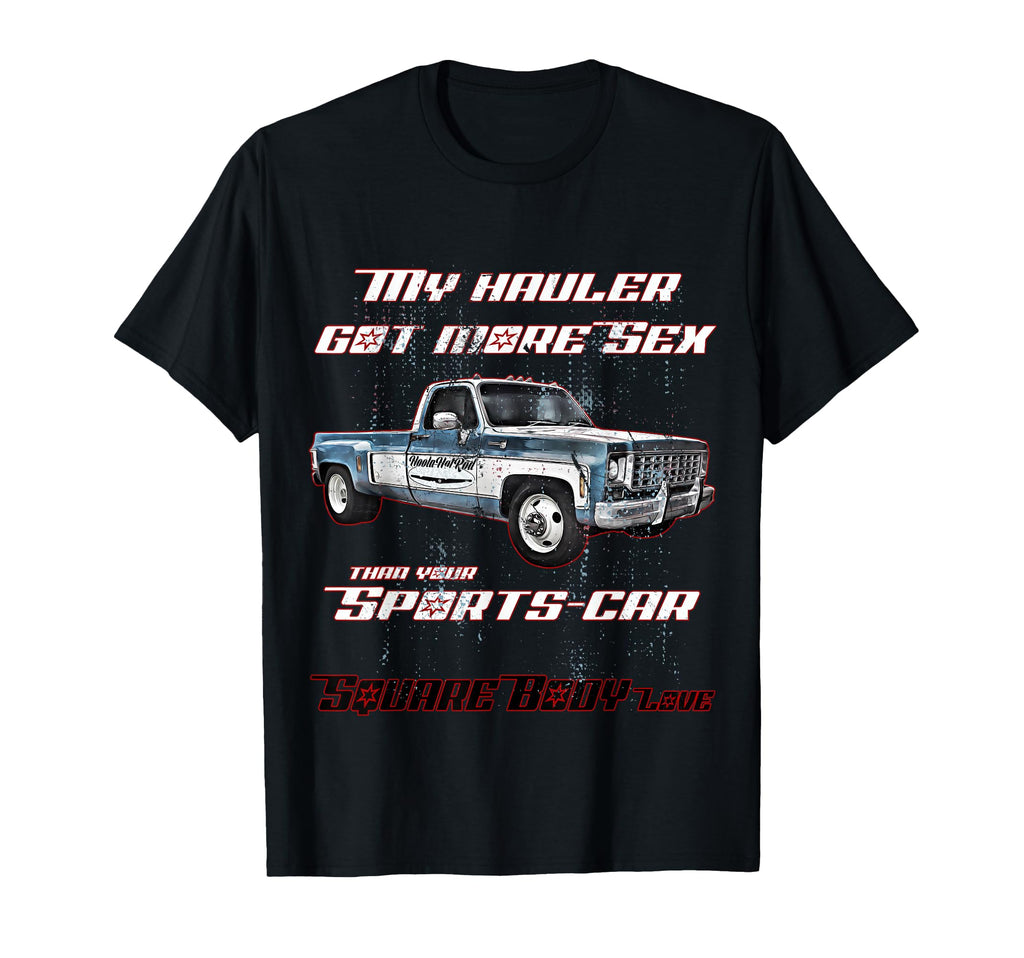 Lowered Dually Squarebody Suburban T-Shirt - Minimalist Print Men Women - T-Shirt, Sweatshirt, Hoodie