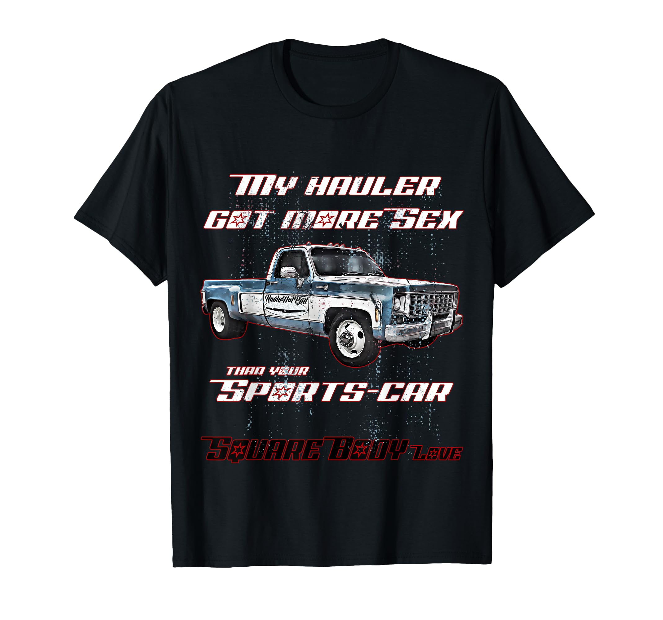 Lowered Dually Squarebody Suburban T-Shirt - Minimalist Print Men Women - T-Shirt, Sweatshirt, Hoodie