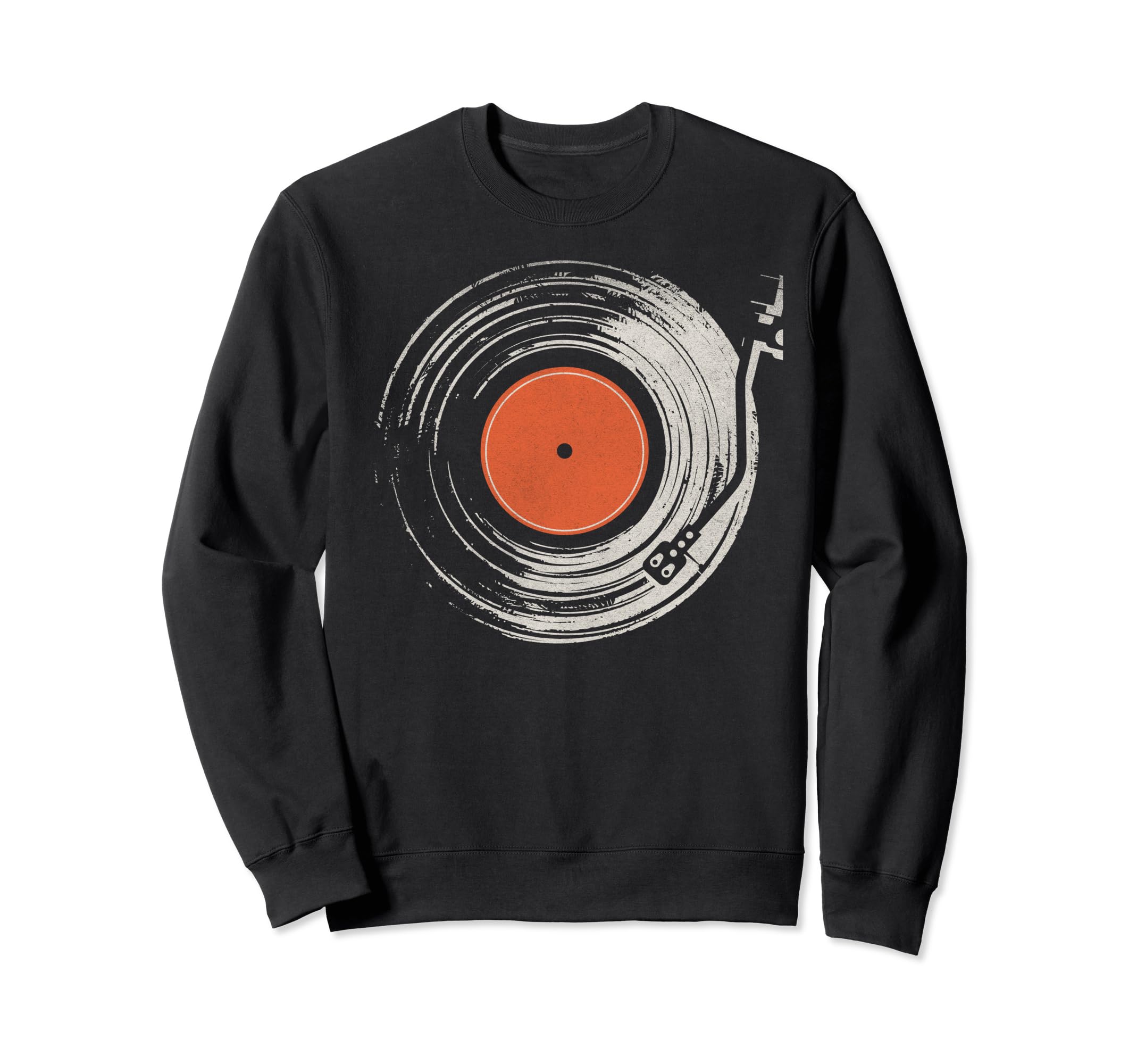 Music Vinyl Records Collector Dj Sweatshirt - Unique Graphic Men Women - T-Shirt, Sweatshirt, Hoodie