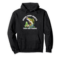 Know Worth Add Fish Self Love Lifestyle Hoodie - Unique Graphic Unisex - T-Shirt, Sweatshirt, Hoodie