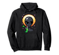 Alien Pixel Art Space Drink Synthwave Hoodie - Novelty Apparel for Adults - T-Shirt, Sweatshirt, Hoodie