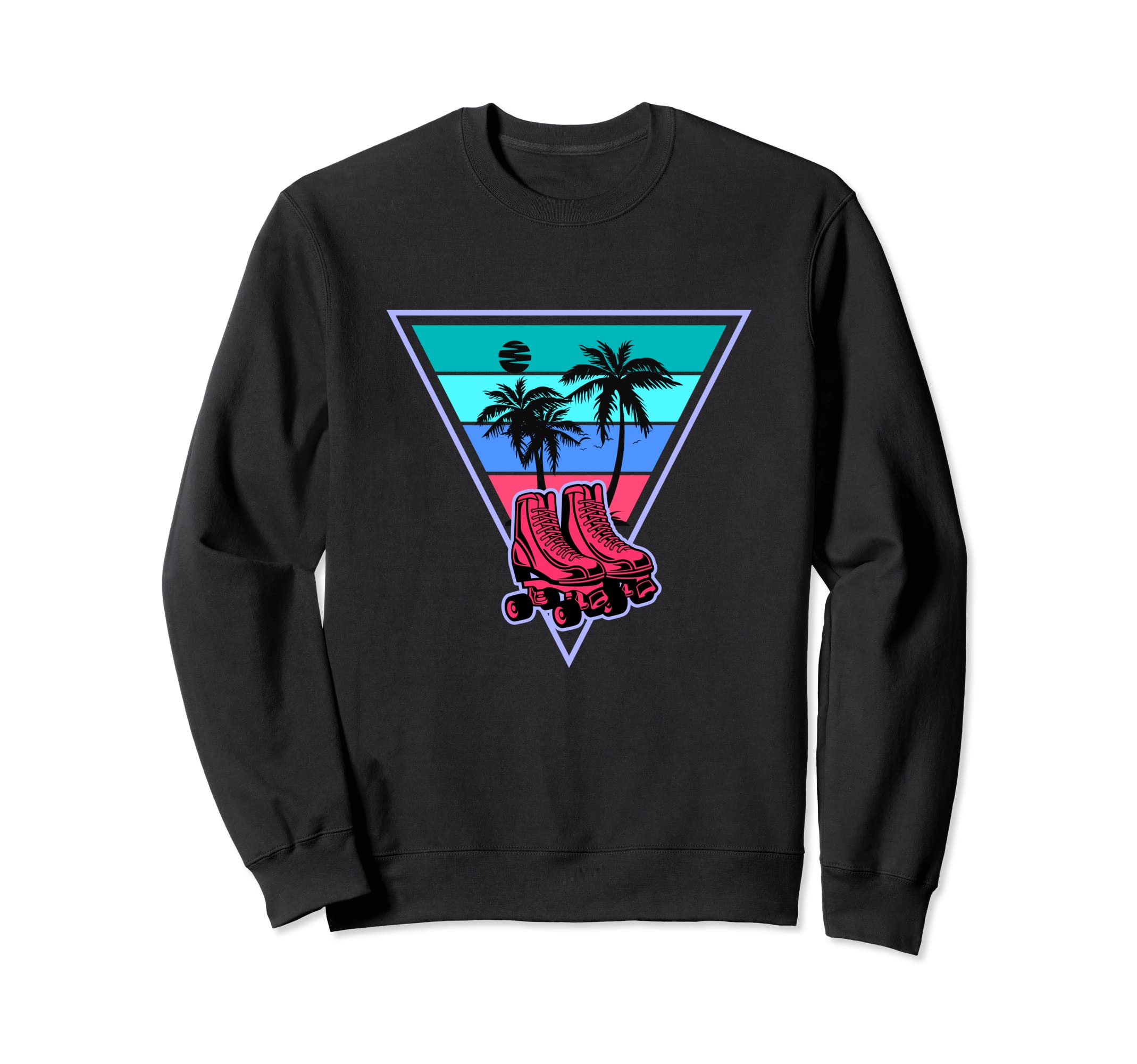 80S Roller Skating Roller Skating Sweatshirt - Graphic Print for Adults - T-Shirt, Sweatshirt, Hoodie