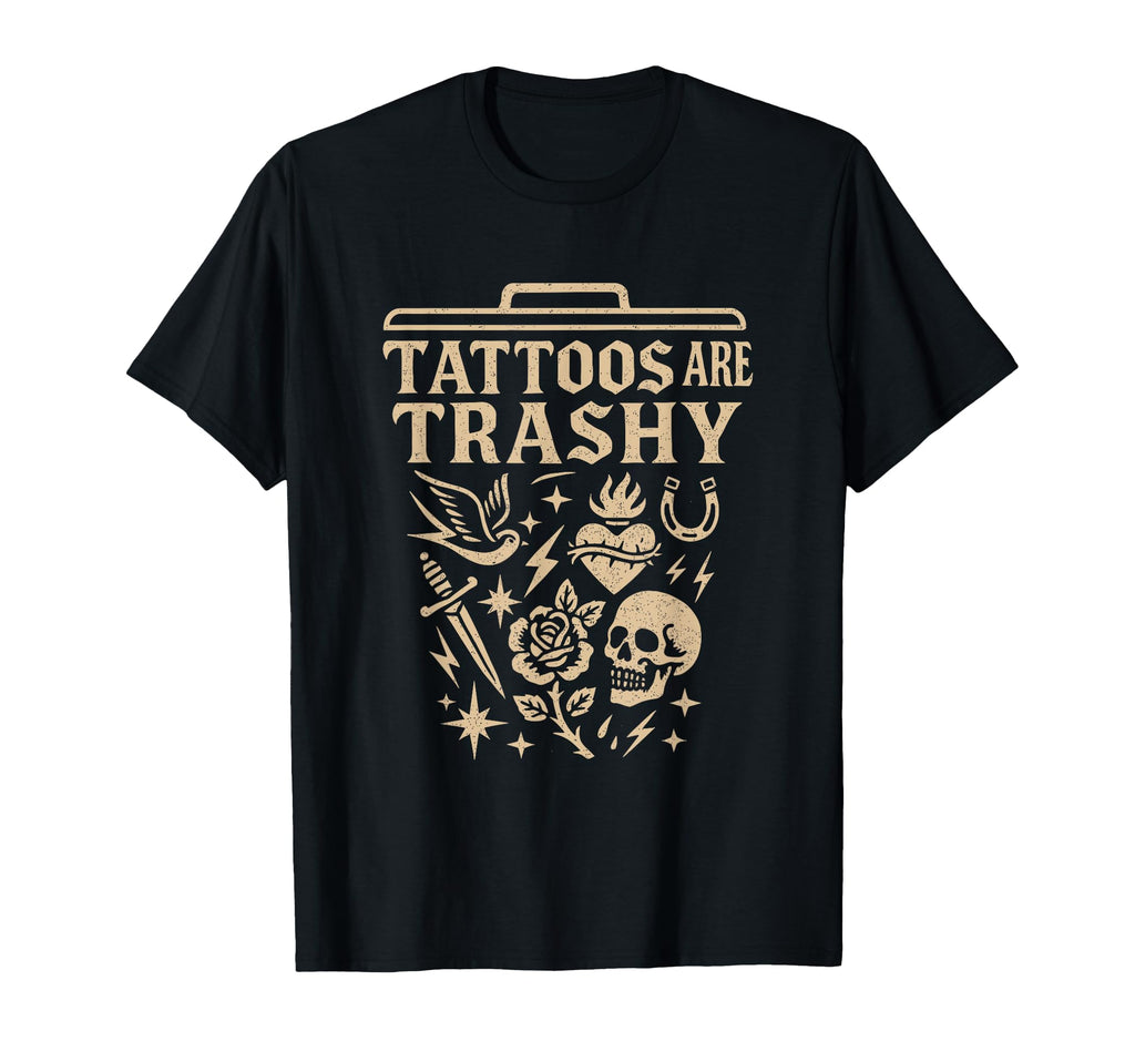 Funny Tattoo Meme Flash Art Joke T-Shirt - Custom Art Print Men Women - T-Shirt, Sweatshirt, Hoodie
