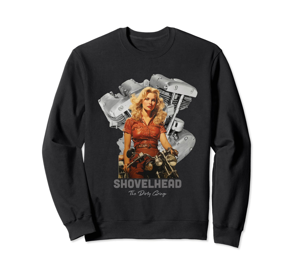 Hd Motorcycle Vtwin Shovelhead Sweatshirt - Casual Everyday Wear Unisex - T-Shirt, Sweatshirt, Hoodie