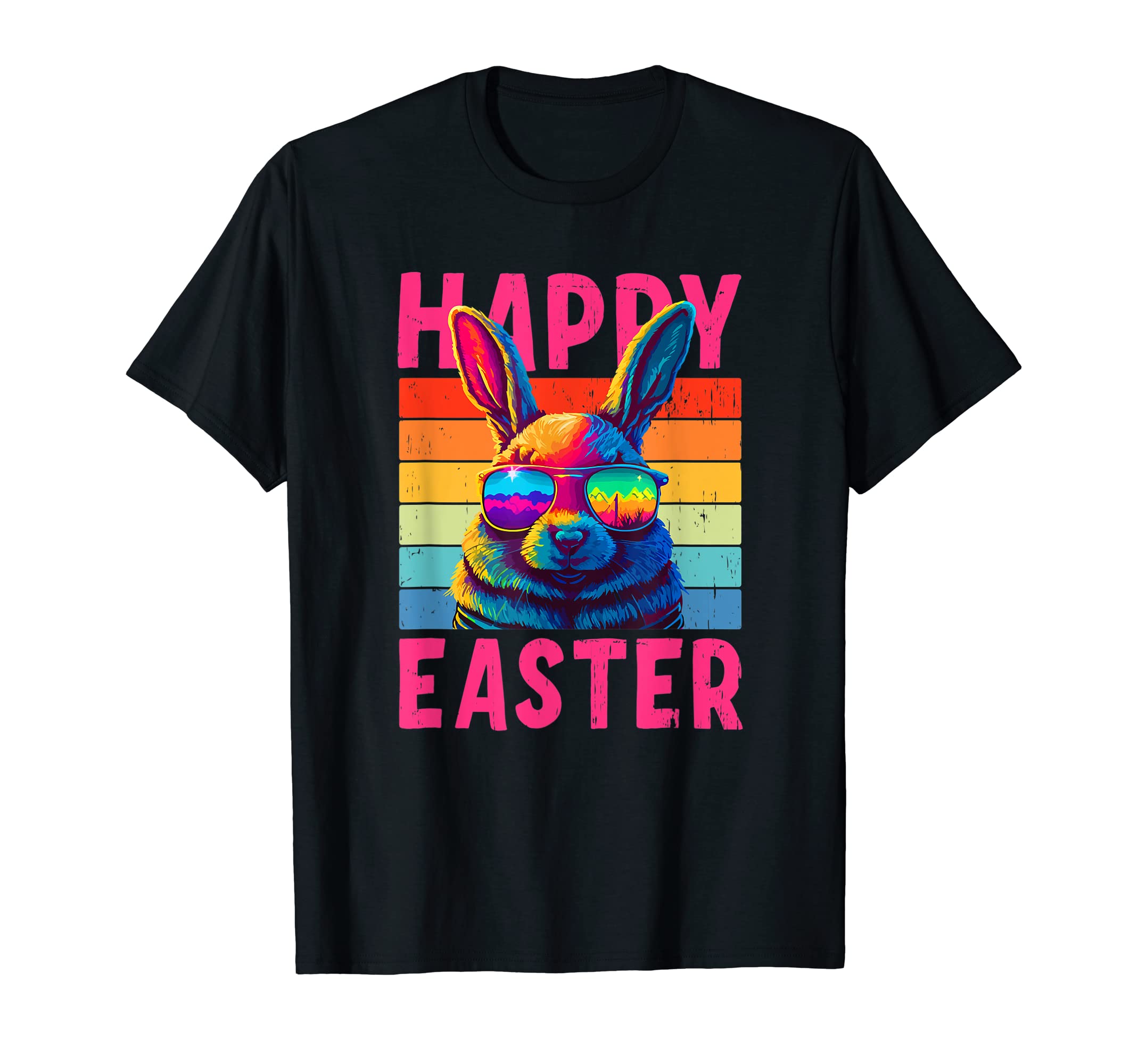 Happy Easter Bunny T-Shirt - Streetwear Style Unisex - T-Shirt, Sweatshirt, Hoodie