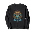 Yoga Cow Mandala Meditation Sweatshirt - Novelty Apparel Unisex - T-Shirt, Sweatshirt, Hoodie