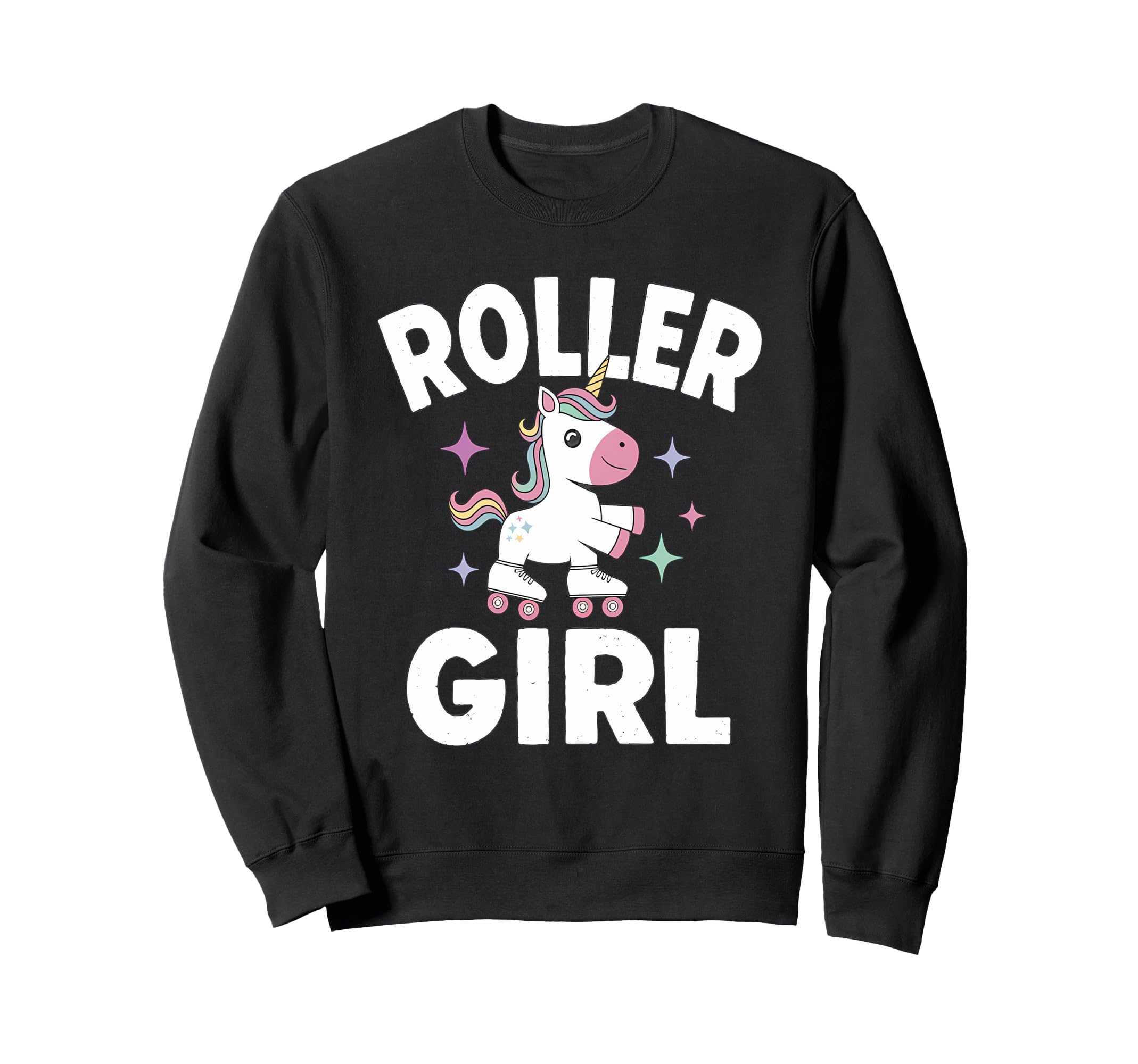 Roller Skater 80S Roller Skates 70S 90S Sweatshirt - Trendy Graphic Unisex - T-Shirt, Sweatshirt, Hoodie