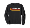 Level 89 Gamers 89Th Oldschool Sweatshirt - Fun Novelty Design for Adults - T-Shirt, Sweatshirt, Hoodie