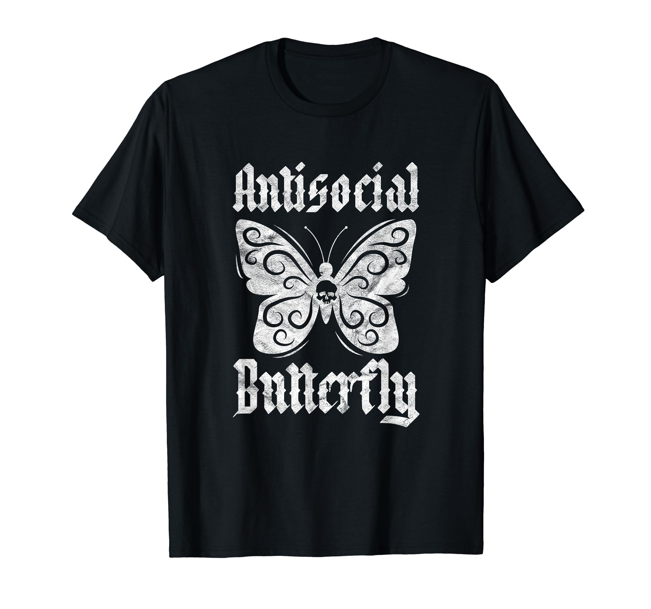 Antisocial Butterfly Funny Introvert T-Shirt - Unique Graphic for Adults - T-Shirt, Sweatshirt, Hoodie