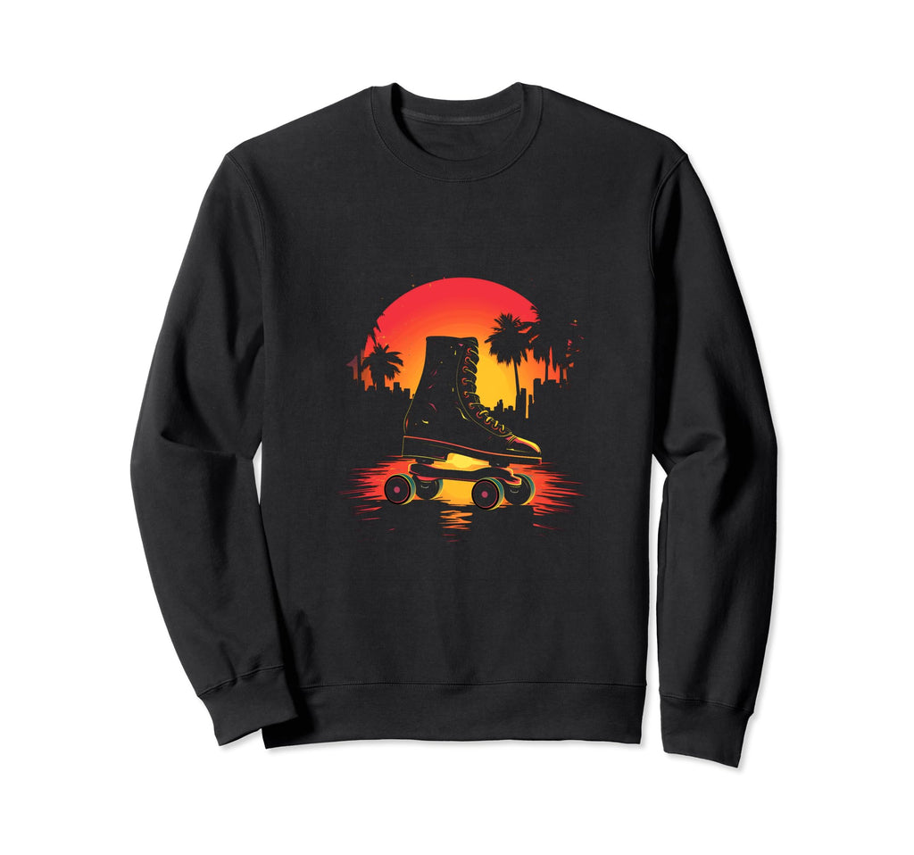 Roller Skates Roller Skating Skater 70S Sweatshirt - Graphic Print Unisex - T-Shirt, Sweatshirt, Hoodie