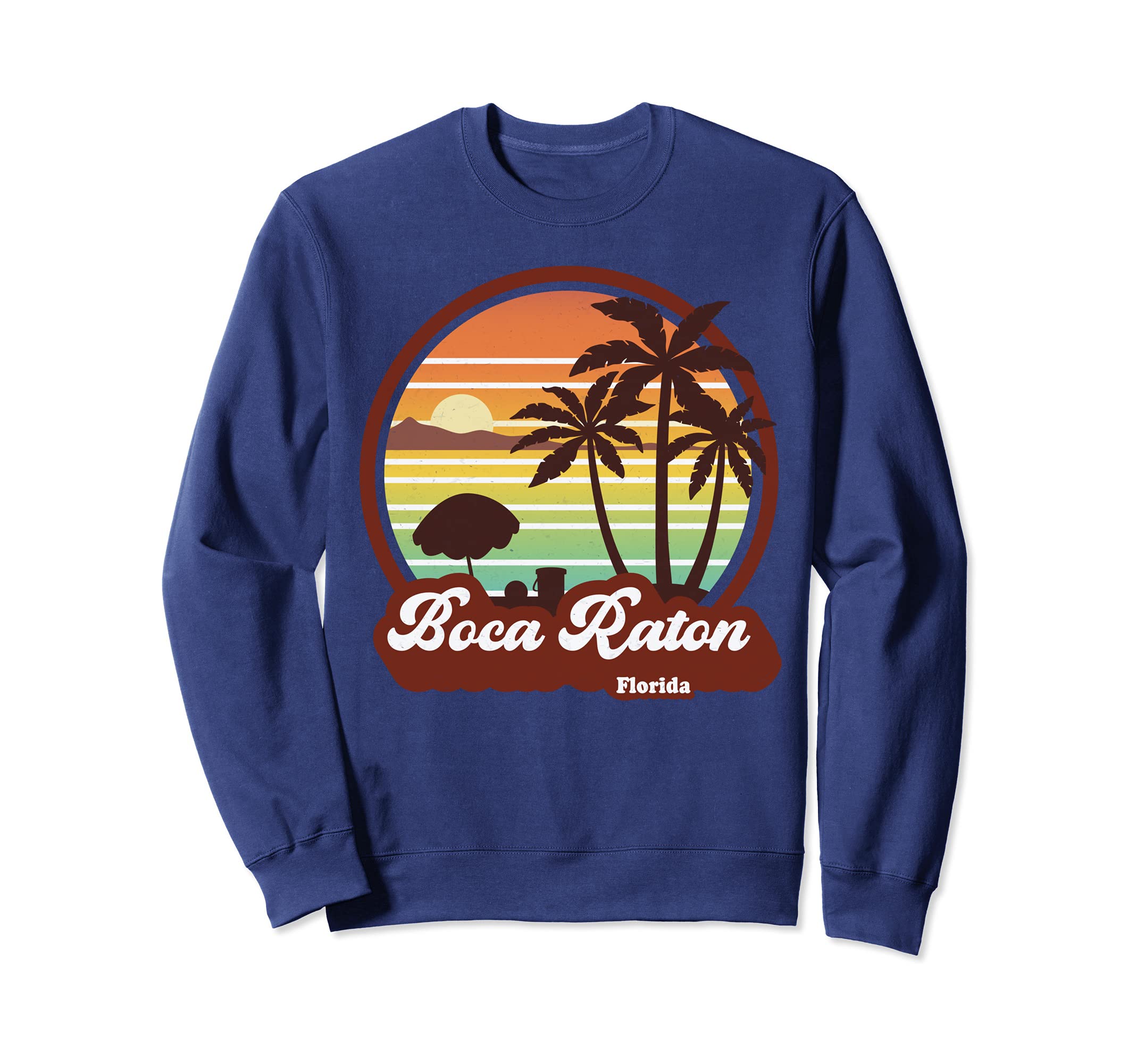 Boca Raton Florida Beach Sweatshirt - Casual Everyday Wear Unisex - T-Shirt, Sweatshirt, Hoodie