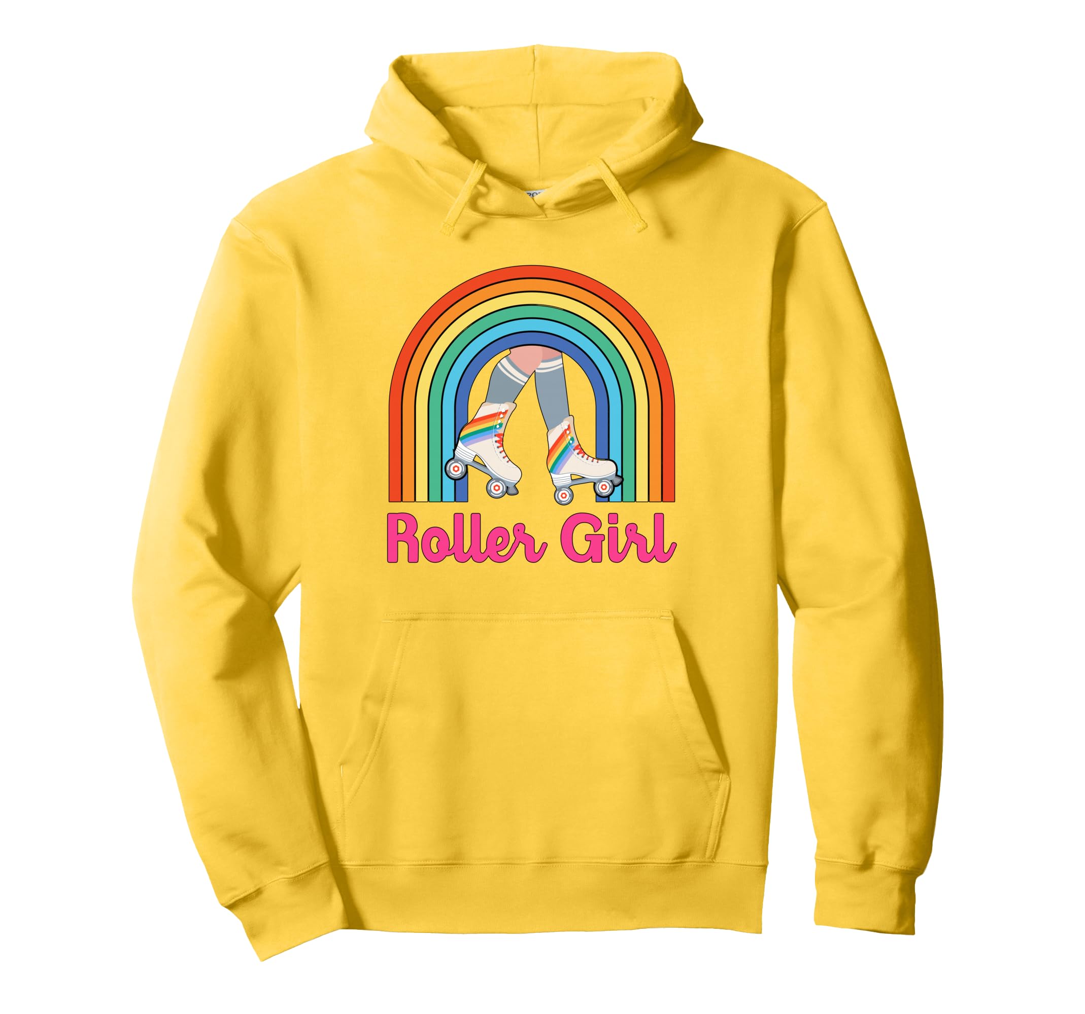 70S 80S Skating Roller Skates Hoodie - Minimalist Print Men Women - T-Shirt, Sweatshirt, Hoodie
