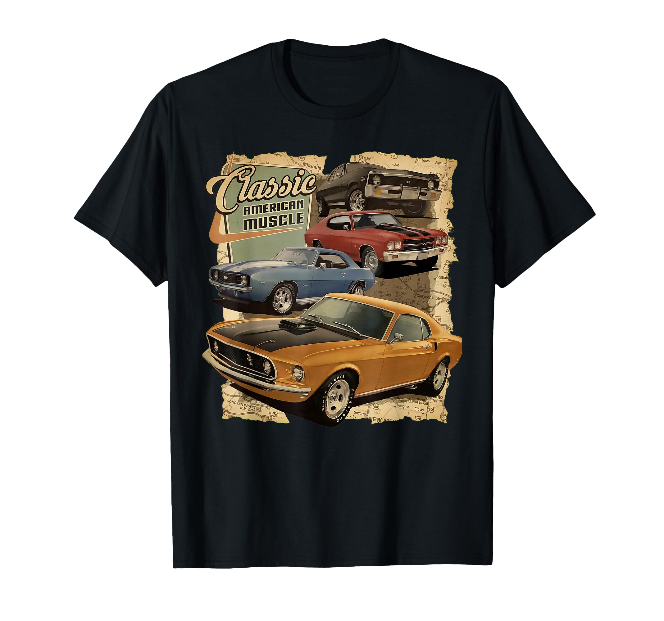68 69 71 72 1970 Chevelle 70 Muscle T-Shirt - Streetwear Style for Adults - T-Shirt, Sweatshirt, Hoodie