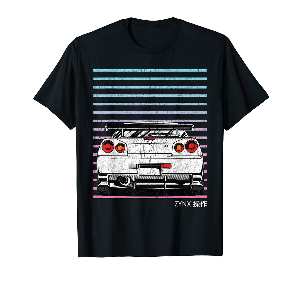 Tuner Car Jdm Drifting Street T-Shirt - Fun Novelty Design for Adults - T-Shirt, Sweatshirt, Hoodie